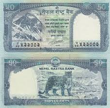 Nepal 50 Rupees 2015 Billetes Del Mundo Billetes Dibujos Extranos