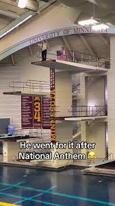 Dive into the Fun: Minnesota Swim Team's High Dive Adventure