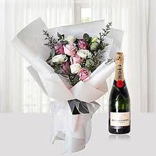 Check spelling or type a new query. Bouquet Of Roses With Moet Champagne Singapore Gift Bouquet Of Roses With Moet Champagne Ferns N Petals