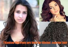 You can easily move the iron around to style different sections of your hair without burning. Titanium Vs Ceramic Which Type Of Hair Straightener Should I Choose Hot Styling Tool Guide