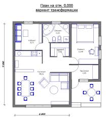 планировка дома 6 на 8 с печкой и мансардой Kak Postroit Samyj Deshevyj Dom Plan Doma Dom Plan Malenkogo Doma
