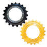 EX400 excavator series track roller lower roller from pivotep.com