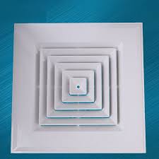 12 12 300 300mm Square Plastic Abs Ceiling Diffuser Grille Air Vent With Register Boot Adapter Ceiling Diffuser Kitchen Fixtures Diffuser