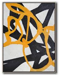 Black And White Geometric Abstract Art Images Vertical Minimal Art Mn163b Minimalist Painting Large Abstract Painting Abstract Painting
