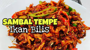 Resepi ikan pari bakar bersambal. Sambal Tempe Ikan Bilis Rangup Sedap Youtube