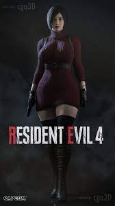 1girls 3d abs ada wong ada wong (adriana) asian asian female ass  big ass big breasts bracelets bubble ass bubble butt capcom cga3d choker  clothed clothed female clothes clothing
