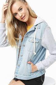 A Jean Jacket Hoodie Combo For That Easy Mix Of Comfort And Style The Drawstring Hood Is Removable And The Faded Wash Is A More Casual Take On The Classic Jean Jean