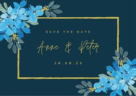 Want to make a statement? Make Your Own Save The Date Cards Canva
