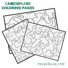 Enchanting Camouflage Coloring Pages Printable Tinkerlab And Camouflage Coloring Pages Jpg 2740 2740 Coloring Pages Camouflage Colors Camouflage