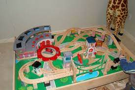 A good example of this is the thomas ertl trains in original packaging, which in some cases are selling upwards of $50 per train now. Thomas Train Table Wild Country Fine Arts