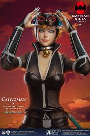 Toys Batman Ninja: Catwoman (versión Deluxe) Figura de acción coleccionable  a escala 1:6, multicolor