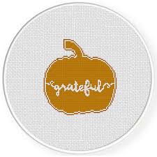 Find deals on products in needlework on amazon. Grateful In Pumpkin Cross Stitch Pattern Daily Cross Stitch