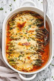 Chicken Casserole Recipe With Asparagus And Mozzarella Healthy Chicken Casserole Recipe Chicken Recipes Casserole Asparagus Recipe Baked Dishes