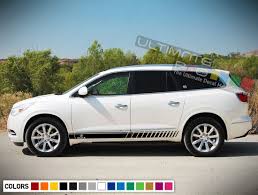 Sticker Decal Graphic Side Door Stripes For Buick Enclave 2011 2017 Sport Buick Buick Enclave Suv Car