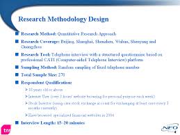 We have some incredible sugesitons that will truly help you succeed in this chapter! Example Of Research Method Used In Thesis