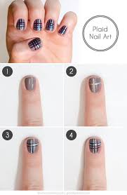 For this step, you're going to want to grab that glass bowl and acetone that you got. Easy Plaid Nail Art How To More