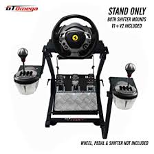 7/10 replica of the ferrari 458 spider racing wheel. Amazon Com Gt Omega Steering Wheel Stand For Thrustmaster Tx Racing Wheel Ferrari 458 Italia Pedals Set Xbox One Pc Compact Foldable Tilt Adjustable To Ultimate Gaming Console Experience Video Games