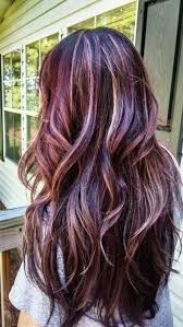Mahogany is flattering for both cool and warm complexions, but in case you are sure you won't pull off reddish brown hair, we have also included purple browns into our gallery. 50 Red Hair Color Ideas With Highlights Hairstyles Update Red Violet Hair Violet Hair Colors Purple Brown Hair