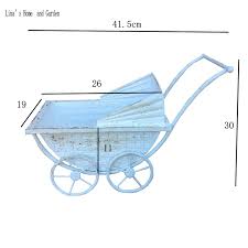 It will display your favorite flower beautifully and will be the perfect accessory for a modern farmhouse setting. Handmade Antique French Metal Decorative Wheelbarrow Planter Flower Pots Planters Aliexpress