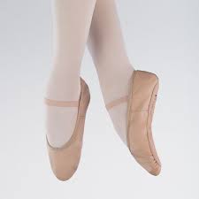 1st position leather ballet shoes