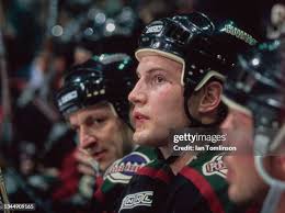 Bobby Bauer, Boston forward, has just fired the puck past goalie... News  Photo