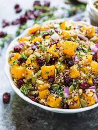 We may earn commission on some of t. Butternut Squash Quinoa Salad With Cranberries