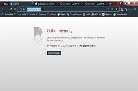 See why people are using opera. Out Of Memory Message Opera Forums