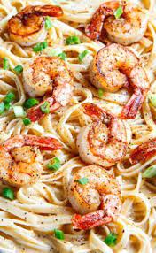 Cajun Shrimp Fettuccine Alfredo Recipe Fettuccine Alfredo Recipes Recipes Seafood Recipes