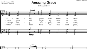 Through many dangers, toils and snares, i have already come; Amazing Grace Satb Piano Sheet Music With Lyrics Youtube