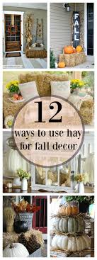 Autumn decorated house with pumpkins and hay. 12 Ways To Use Hay Bales For Fall Decor The Southern Holiday Home