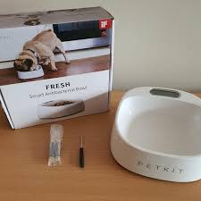 The petkit fresh bowl has antibacterial properties that help keep your pet healthy. 90 New Petkit Smart Antibacterial Bowl For Pet Cat Dog Pet Supplies Pet Accessories On Carousell