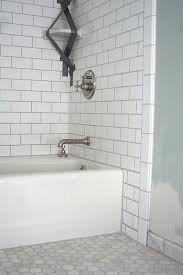 34 White Hexagon Bathroom Floor Tile Ideas And Pictures Bathroom Floor Tiles Bathrooms Remodel Grey Grout