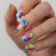 This fruit nail design for summer. Make A Statement This Summer With A Gorgeous Neon Nails Design