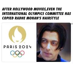 First revealed back in october 2019, the logo makes use of negative space and three symbols: Tere Naam Memes Olympics 2024 Logo Facebook