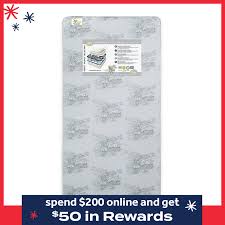 Serta Perfect Balance Deluxe Firm Crib And Toddler Mattress In Grey In 2020 Toddler Mattress Mattress Toddler