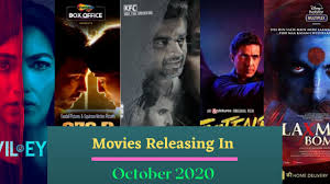 June 17, 2020 although most big releases planned for 2020 had to be delayed, there are still various movies set to be released in the summer. Movie Releasing In October 2020 Upcoming Movie In October 2020 Youtube
