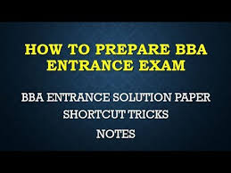 Bba Entrance Solution Paper 2016 P5 Online Live Classes Study Materials Lecture Series Youtube