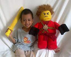 Ninjago Doll Is Made At The Request Of Our Customers Her Son Is Really Liked Ninjago Figures Of Course If He Does N Handmade Plush Plush Dolls Ninjago