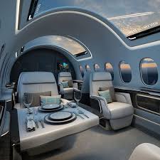 First Class Travel Gets An Upgrade In The Latest Issue Of Gq In Our Feature On Some Of The Most Futuristi Private Jet Interior Luxury Private Jets Luxury Jets
