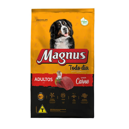 RACAO - MAGNUS CARNE ADULTO - 10KG