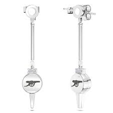 It fires a laser beam using a magnetic repulse which creates a semiautomatic contrast in order to launch the energy projectile. Arsenal Fc Engraved Sterling Silver Diamond Dangle Earrings In White Overstock 29882773