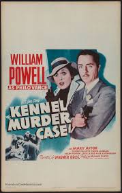 The Kennel Murder Case (1933) re-release movie poster