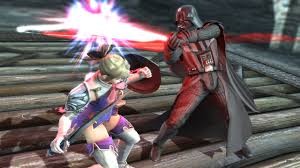Het aantal personages is uitgebreid met deleerling van de sith, darth vader en jedi meester, yoda die respectievelijk op de ps3 en x360 hun opwachting maken. Soul Calibur Iv Hands On Gamespot