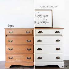 How To Spray Paint A Dresser With Chalk Paint