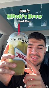 Trying the new Witch’s Brew Slush Float at Sonic! 🍵💜 #sonic #SonicDriveIn  #WitchsBrew #SpookySips #FallFlavors #HalloweenTreats #SonicSlush  #LimitedEdition #HalloweenVibes #halloween #witch