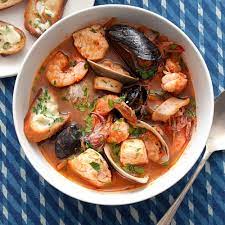 Cioppino Seafood Stew With Gremolata Toasts Recipe Recipe Epicurious