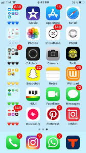 Home Screen Organization Iphone Aesthetic 32 Super Ideas Phone Apps Iphone Organization Apps Iphone Home Screen Layout