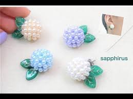 beaded flower tutorials youtube bead work bead weaving bead crafts