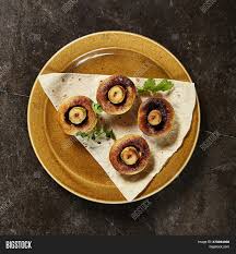 Just the smell alone will have everyone's mouths watering. Grilled Mushrooms Top Image Photo Free Trial Bigstock