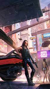 Woman wearing gray dress wallpaper, futuristic, city, cyberpunk 2077. 328993 Johnny Silverhand Keanu Reeves Cyberpunk 2077 4k Phone Hd Wallpapers Images Backgrounds Photos And Pictures Mocah Hd Wallpapers